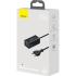 Baseus GaN3 Pro fast universal GaN charger 2 x USB Type C / 2x USB 100W PD3.0, QC4.0 +, AFC - black